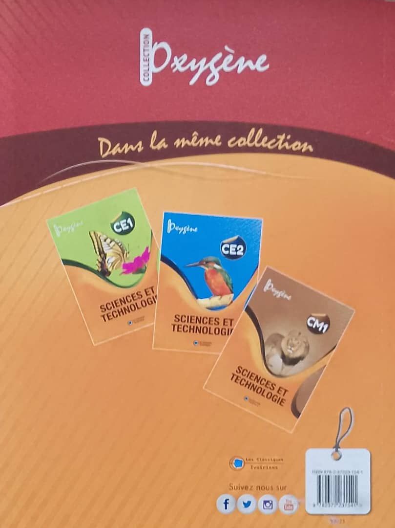 Sciences et Technologies CM2 (Collection Oxygène) - Les Classiques Ivoiriens_1