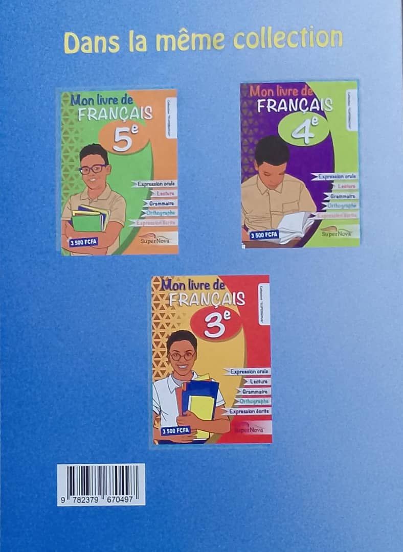 Mon Livre de Francais 6ieme (Super Nova)_1