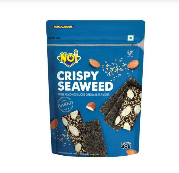 Baked Crispy Seaweed with Almond Slices ( 40 g )_0