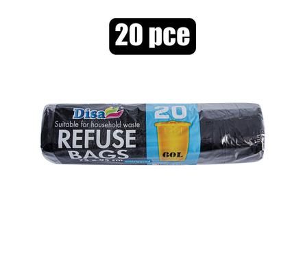 REFUSE BAG BLACK 20PC 750x950mm_0