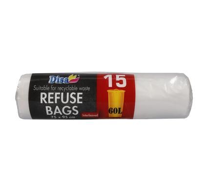 REFUSE BAG CLEAR 15PC 750x950mm_0