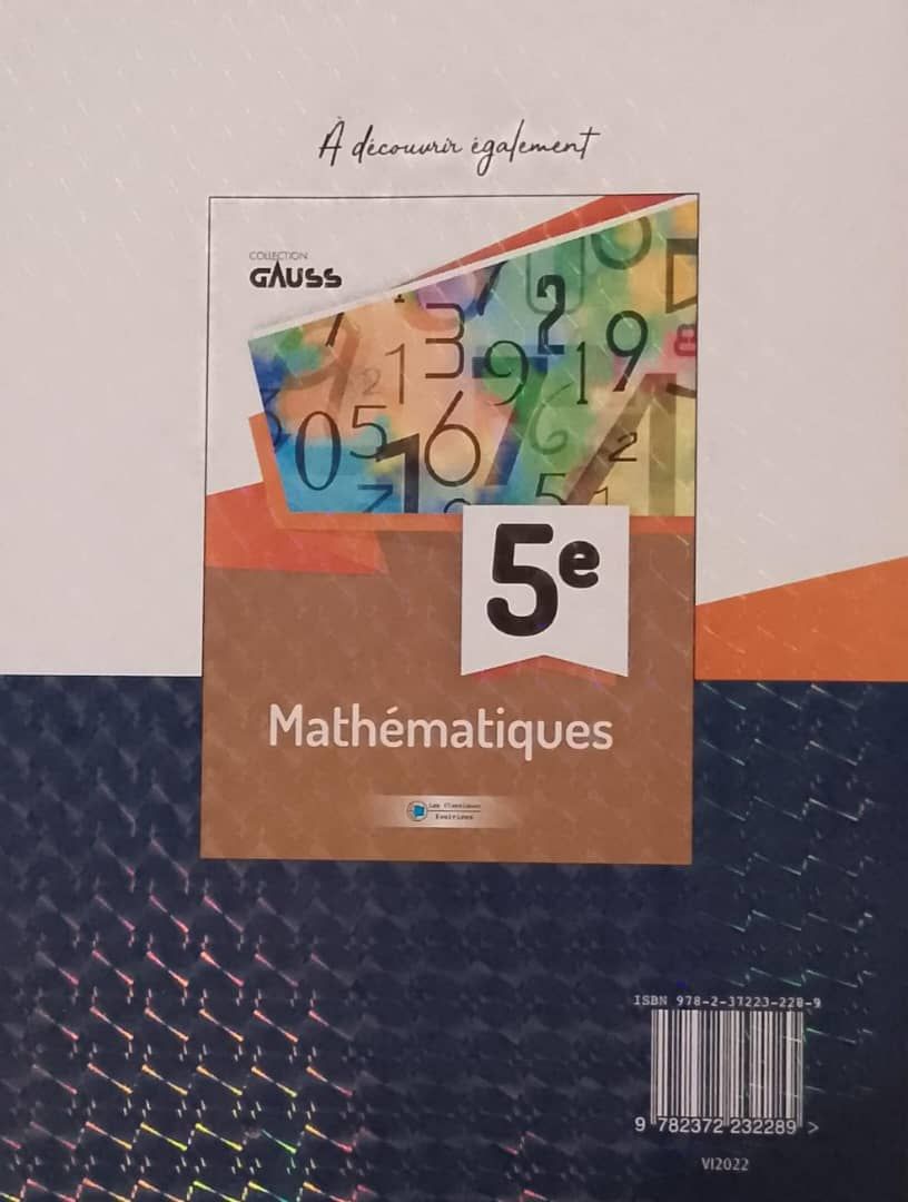 Mathématiques 6ieme (Collection Cristal) - Les Classiques Ivoiriens_1