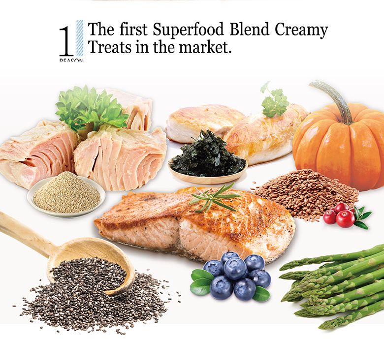 Natural Kitty Creamy Treats SUPERFOOD BLEND - Tuna, Salmon + Cranberry_3