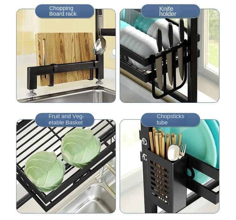 High quality heavy duty over the sink dish rack_1