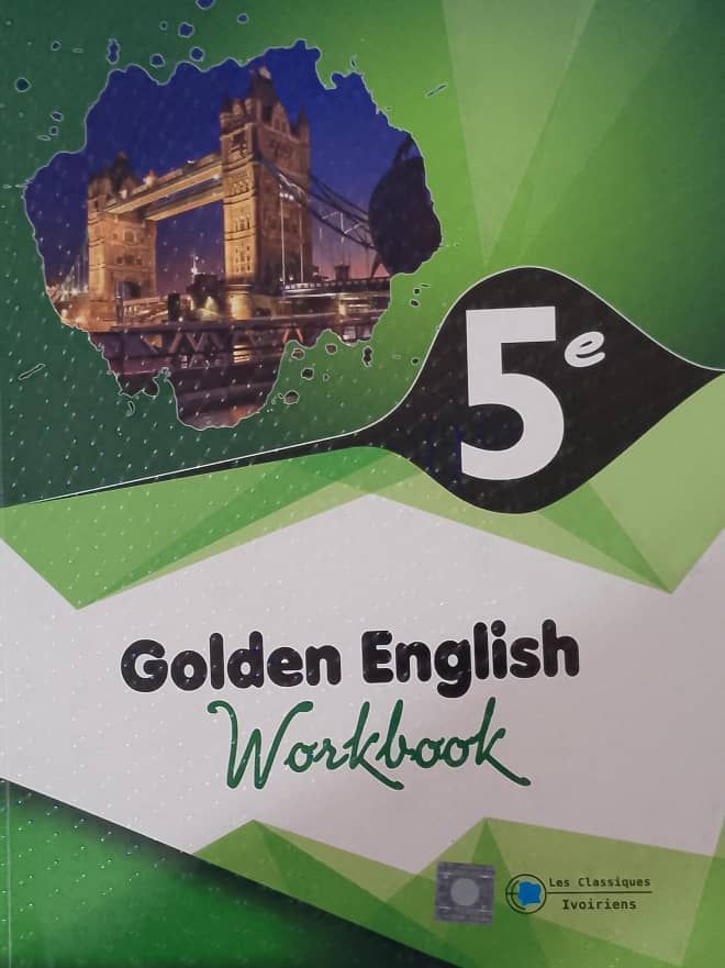 Cahier Golden English 5ieme (Collection Cristal) - Les Classiques Ivoiriens_0