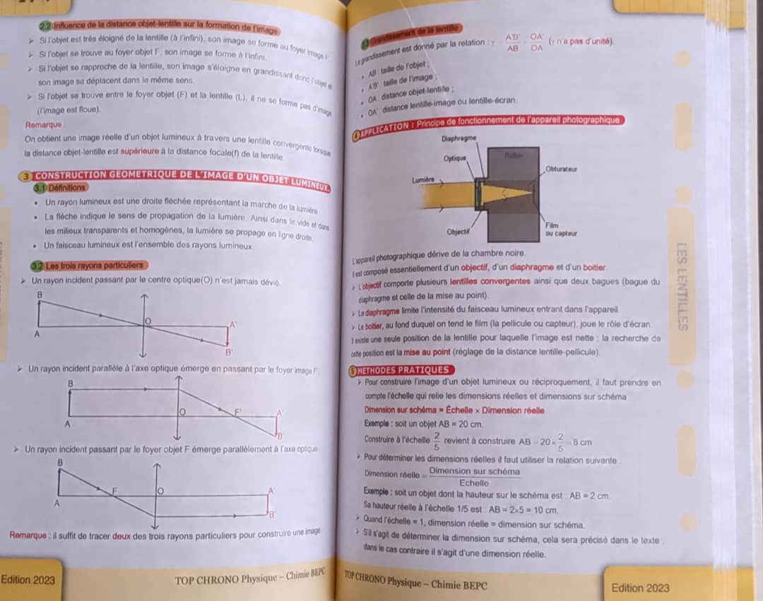 TOP CHRONO PHYSIQUE-CHIMIE 3ieme (Editions Matrice)_1