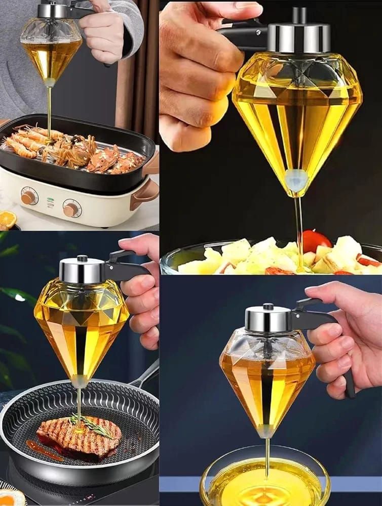 Exquisite diamond honey dispenser/ oil oil dispenser_1