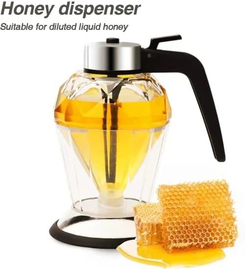 Exquisite diamond honey dispenser/ oil oil dispenser_2