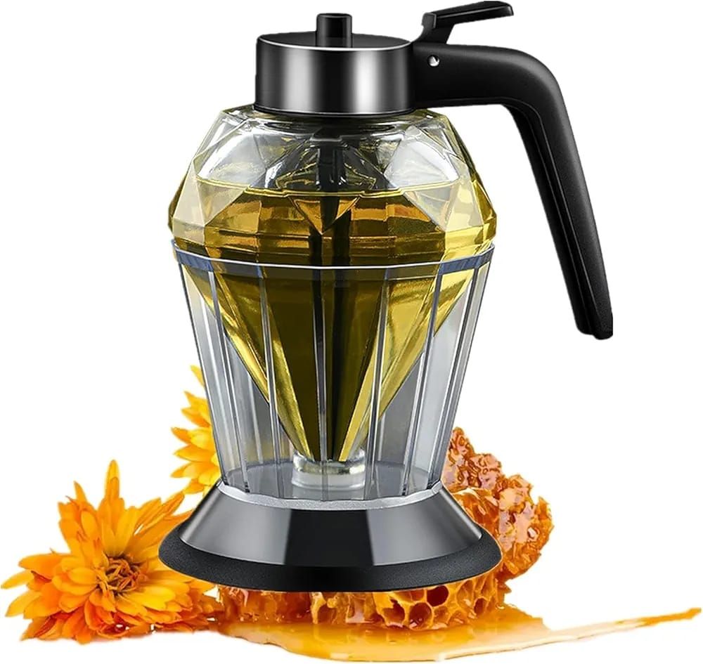 Exquisite diamond honey dispenser/ oil oil dispenser_5