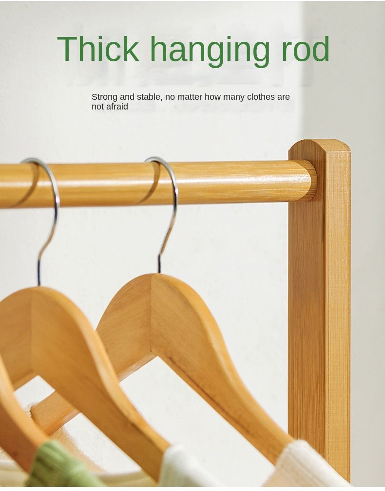 Bamboo cloth rack_2