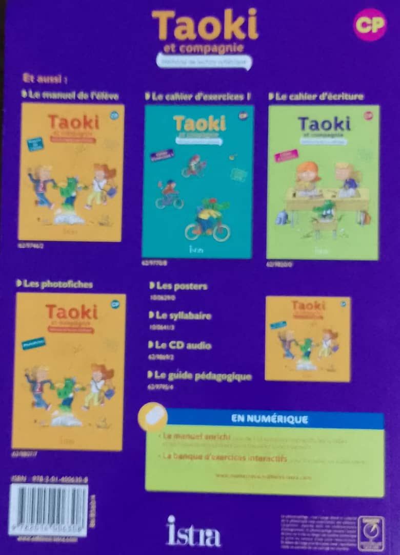 TAOKI et Compagnie, Méthode de lecture syllabique (Cahier d'Exercices 2) - CP_1