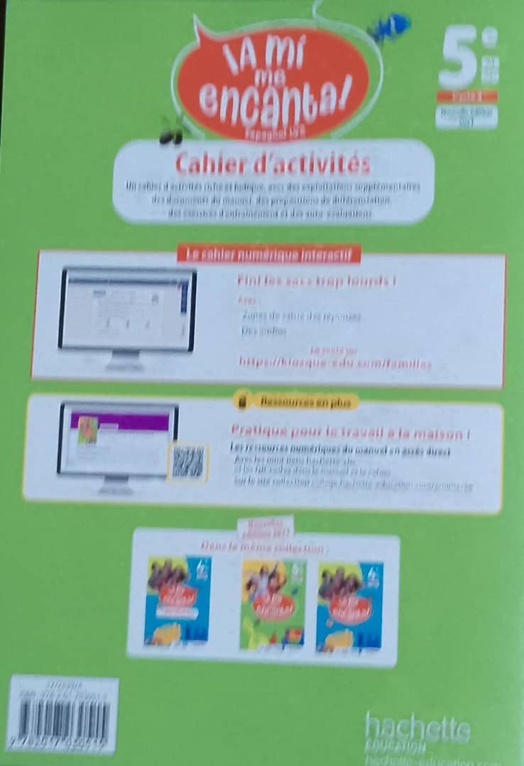 (Espagnol) IA MI ME ENCATA, cahier d’activités (Hachette) - 5ieme_1