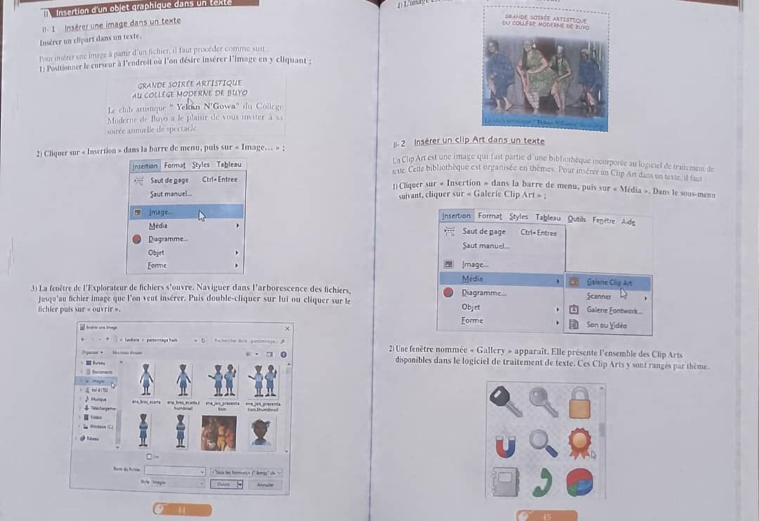 TICE (Technologie de l'information et de la communication a l’école) 5ieme - Manuel - Les Classiques Ivoiriens_2