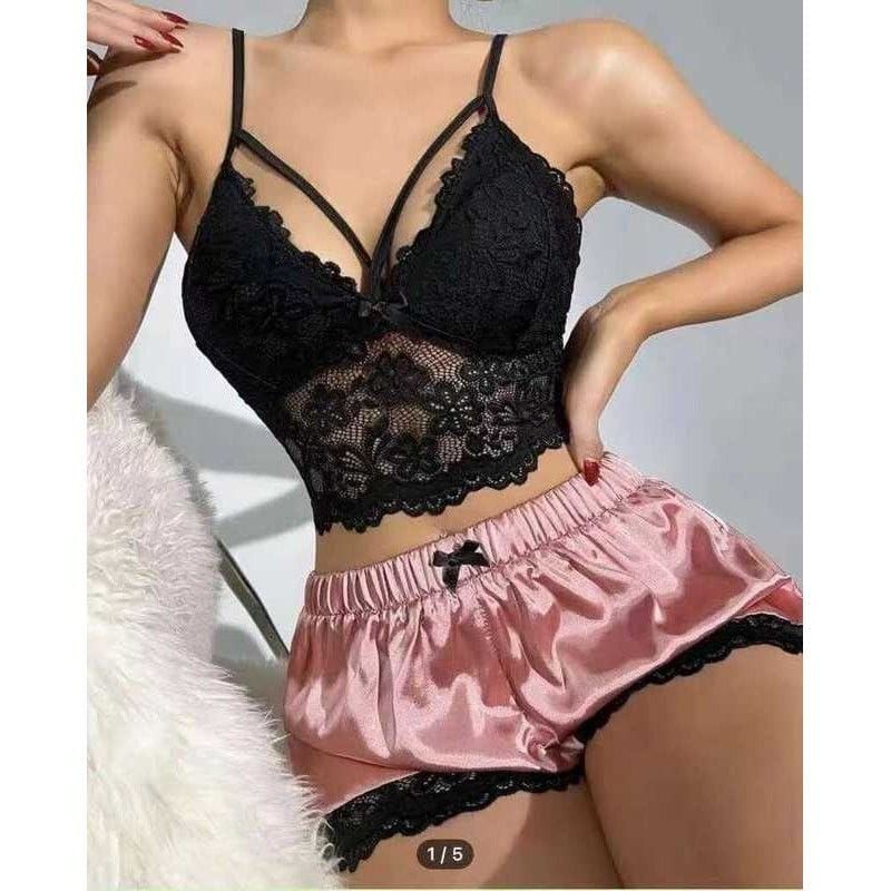 Conjunto de pijama feminino_5