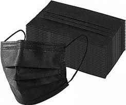 كمامات للوجه اسود - 2000 قطعة _0