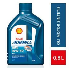 SHELL OLI ADVANCE AX7 10W40 0.8L (PCS)_0