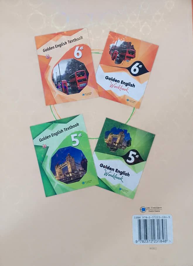 Manuel Golden English 6ieme (Collection Cristal) - Les Classiques Ivoiriens_1