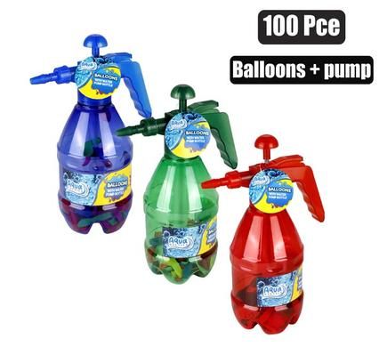 BALLOON PUMPER & 100 WATER BALLOONS _0