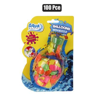 BALLOONS WATER 100 PIECES WITH NOZZLE_0