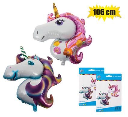 BALLOON HELIUM FOIL UNICORN 106cm_0