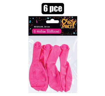  BALLOONS HELIUM 6 PIECES PINK_0