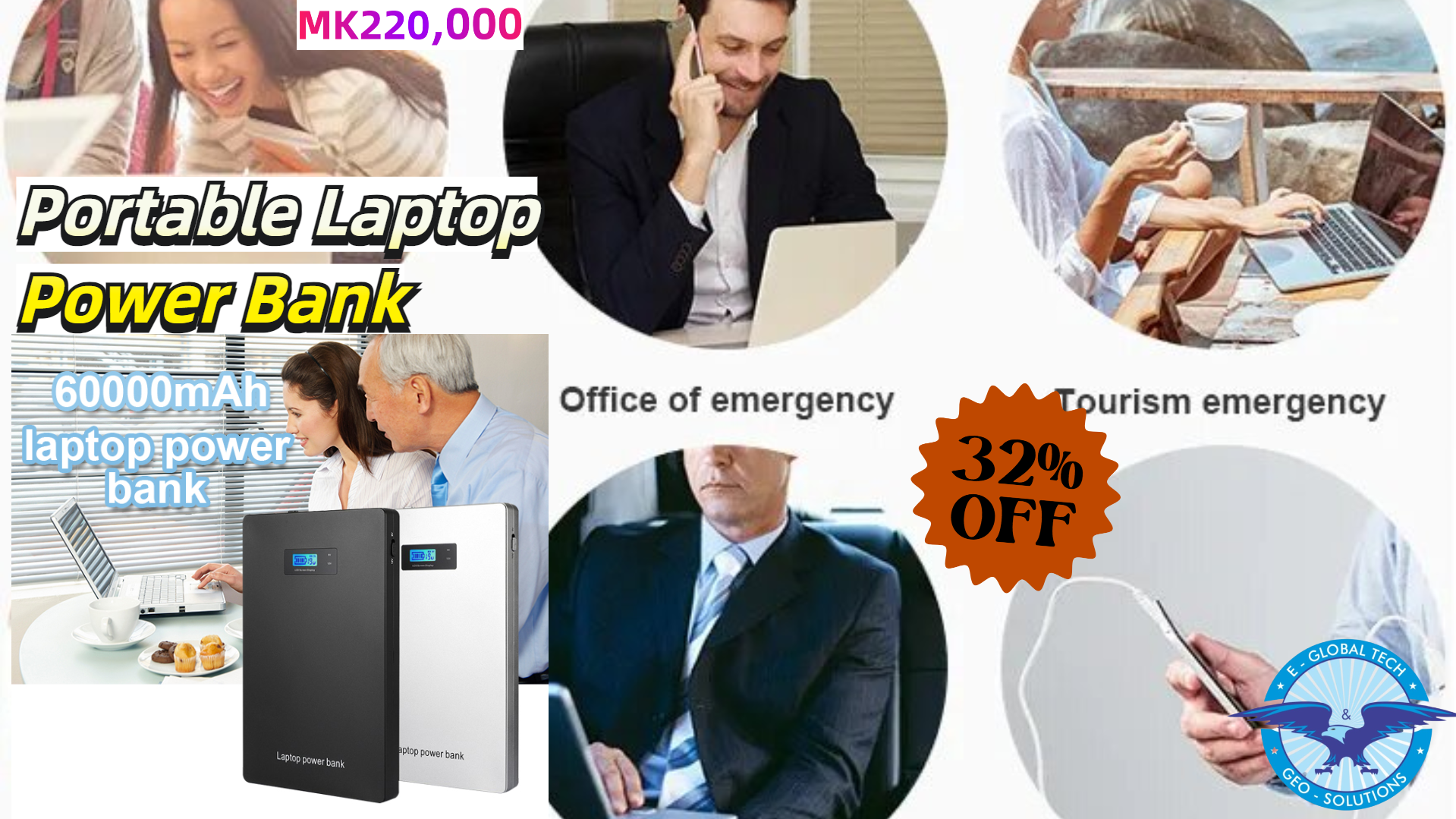 60000mah Fast Charge Laptop Power Bank_1