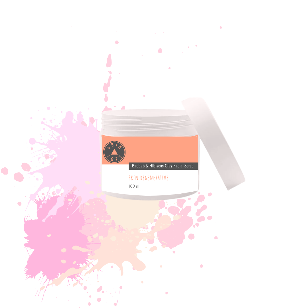 BAOBAB & HIBISCUS CLAY FACIAL SCRUB_0