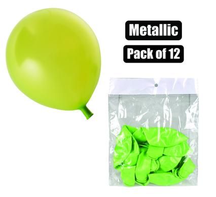 BALLOONS HELIUM METALLIC LIME GREEN_0