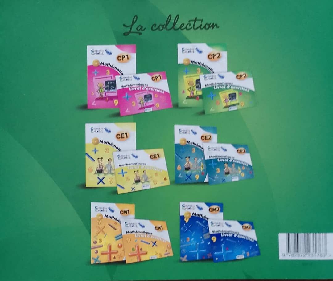 Mon livret d'exercices Mathématiques CP2 (Collection Cristal) - Les Classiques Ivoiriens_1