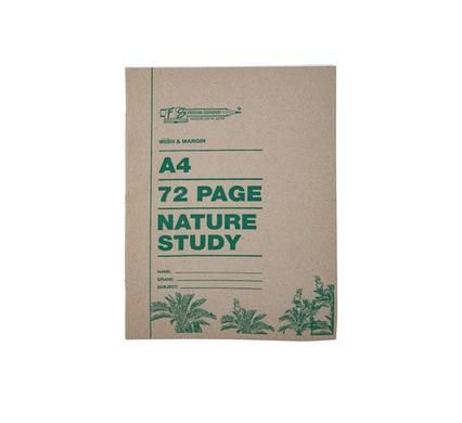 BOOK SOFT-COVER A4 72 PAGES NATURE STUDY _0