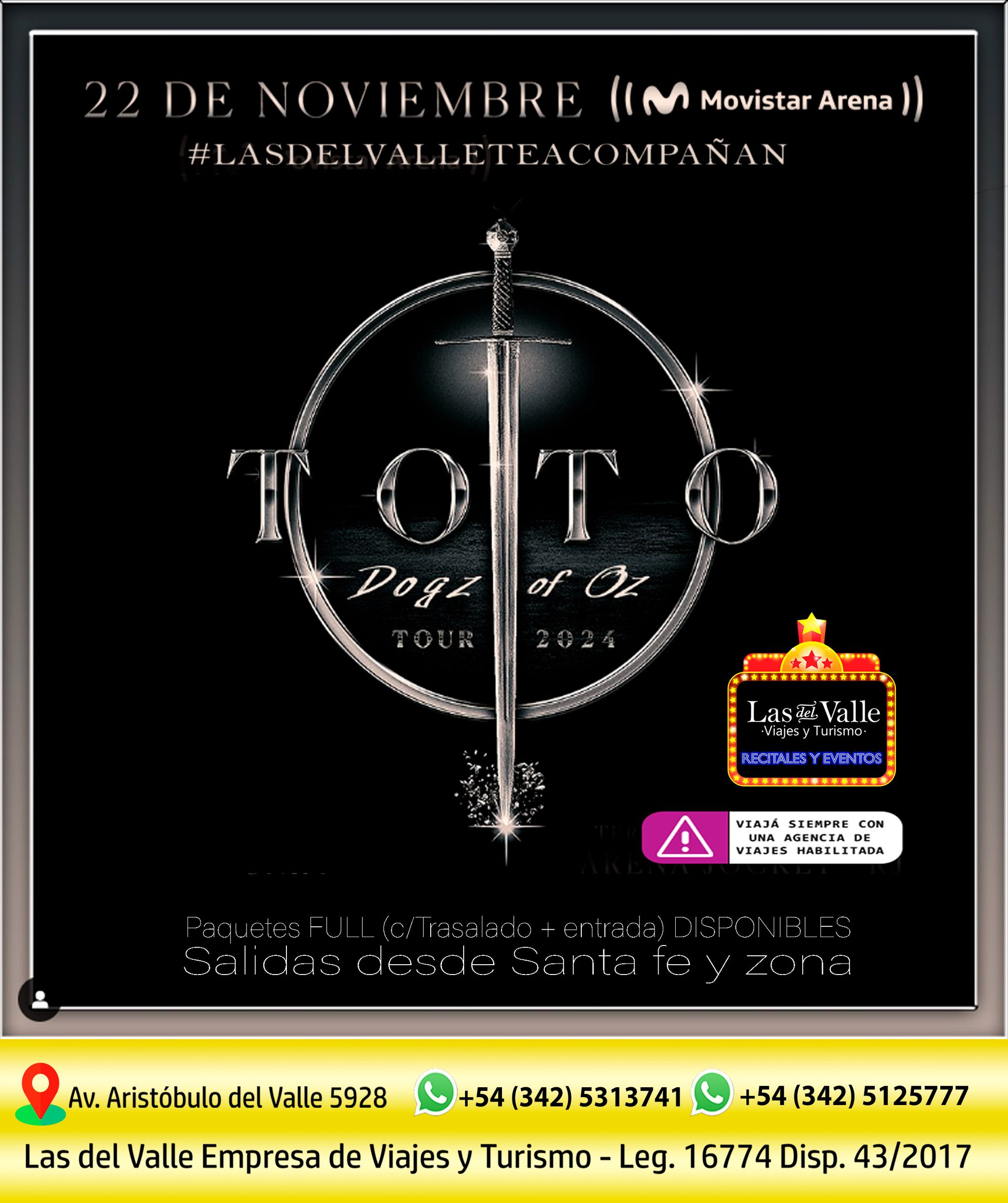 Toto / NOV 22  / MOVISTAR ARENA_0