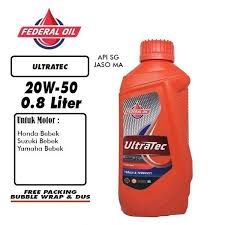 FEDERAL OLI ULTRATEC 20W-50 0.8L (PCS)_0