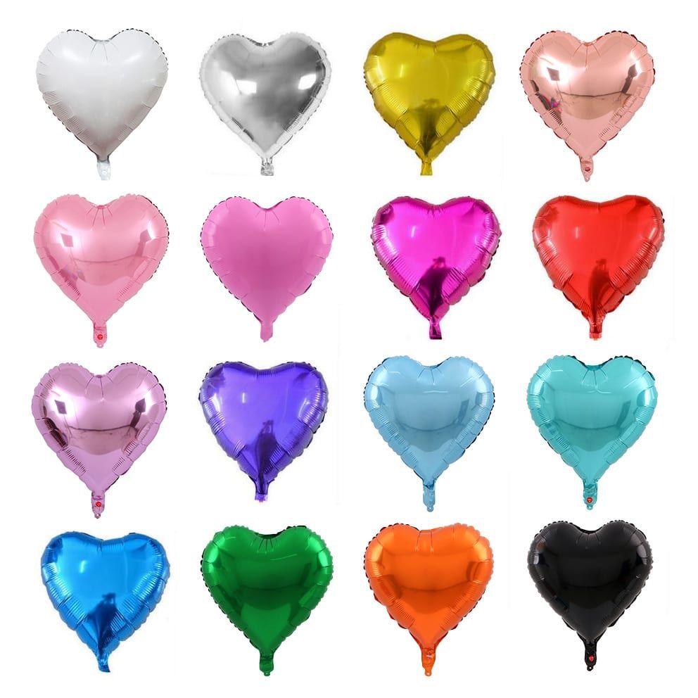 18inch Foil Heart Shape Balloons_0