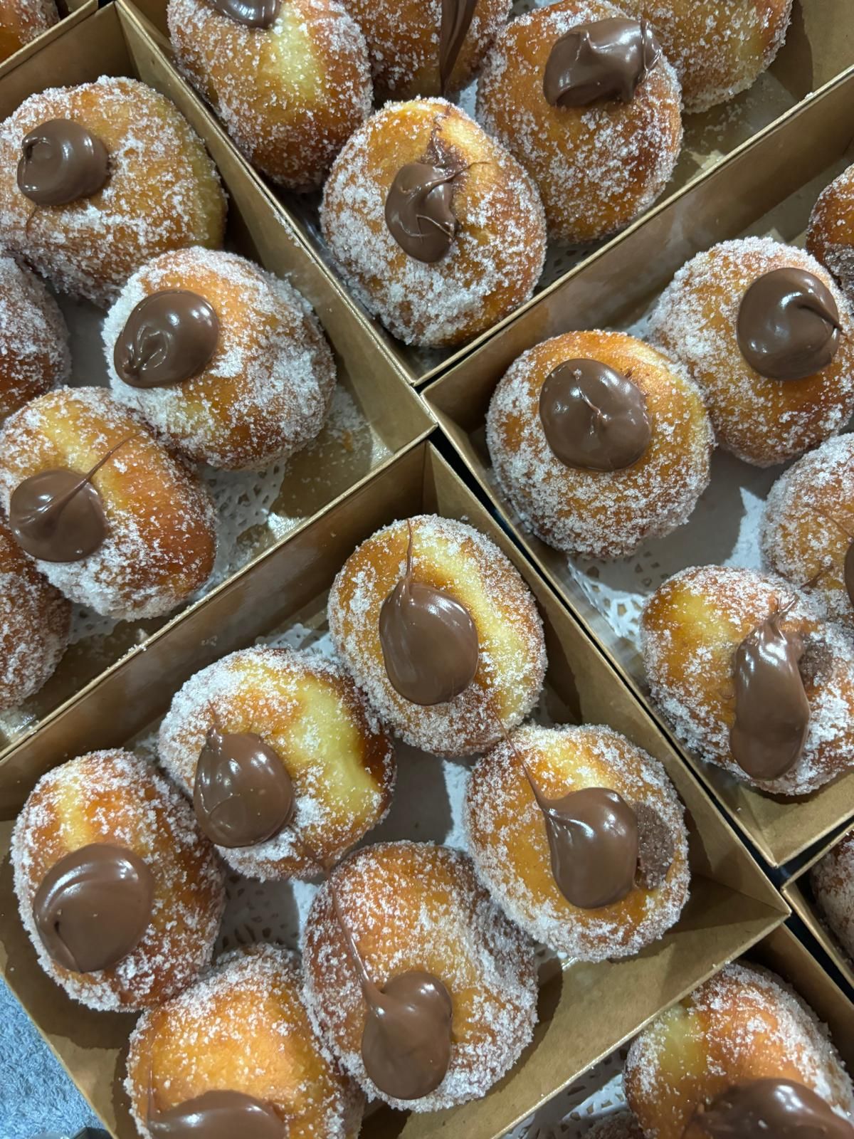 Mini Nutella Bomboloni (Donuts) 6pcs_0