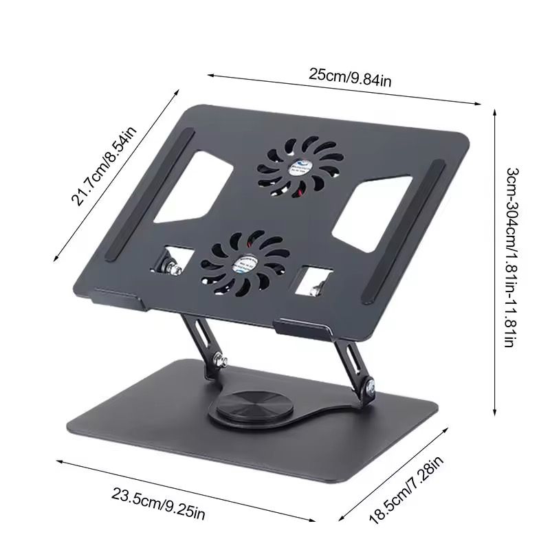 Support pour Ordinateur Portable avec Ventilateur Intégré_3