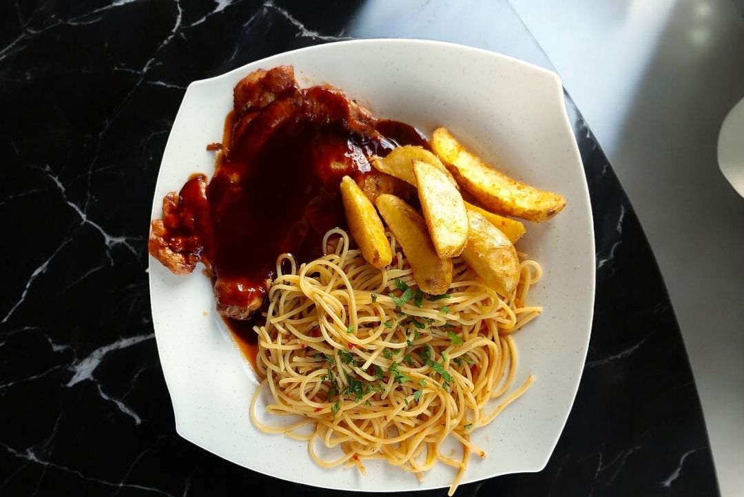 SPICY KOREA GRILL CHICKEN SPAGHETTI _0