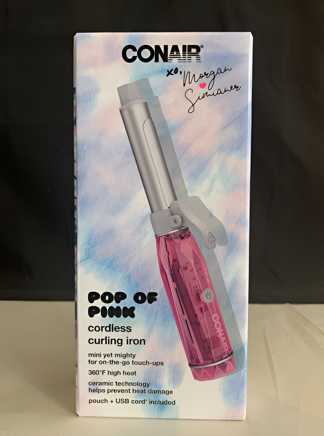 Conair Cordless Curling iron - Pop Of Pink_2