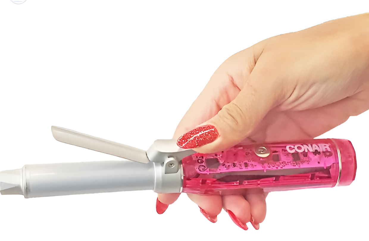 Conair Cordless Curling iron - Pop Of Pink_3