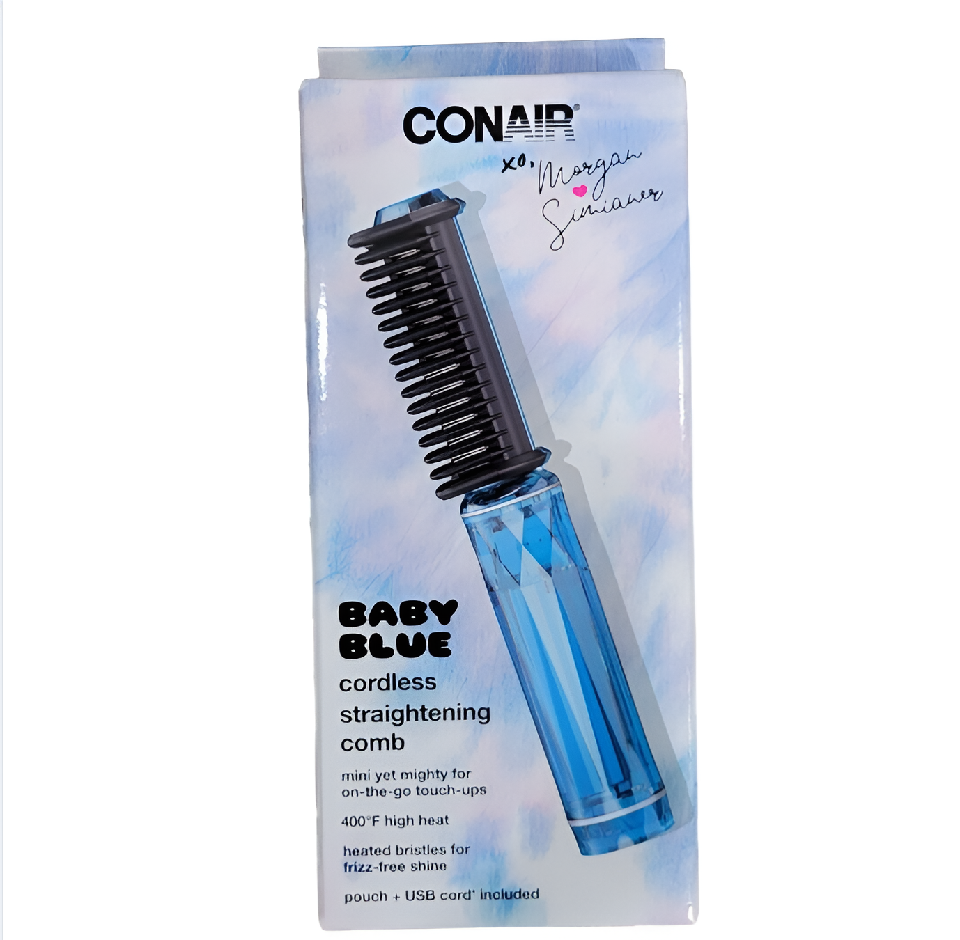 Conair Cordless Straightening Comb- Baby Blue_3