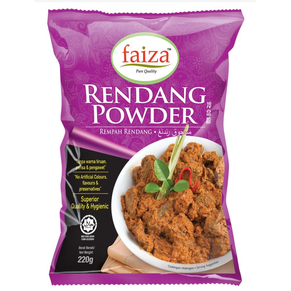 Rempah Rendang Faiza 220gx36_0