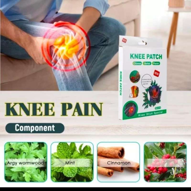 Herbal Knee Patch Plaster Stickers _2