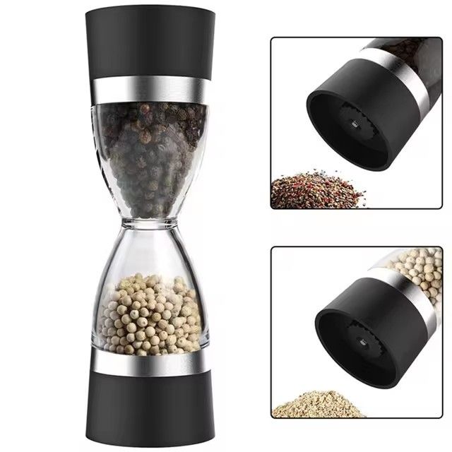 hour glass 2 in 1 Dual Salt Pepper Mills,_3