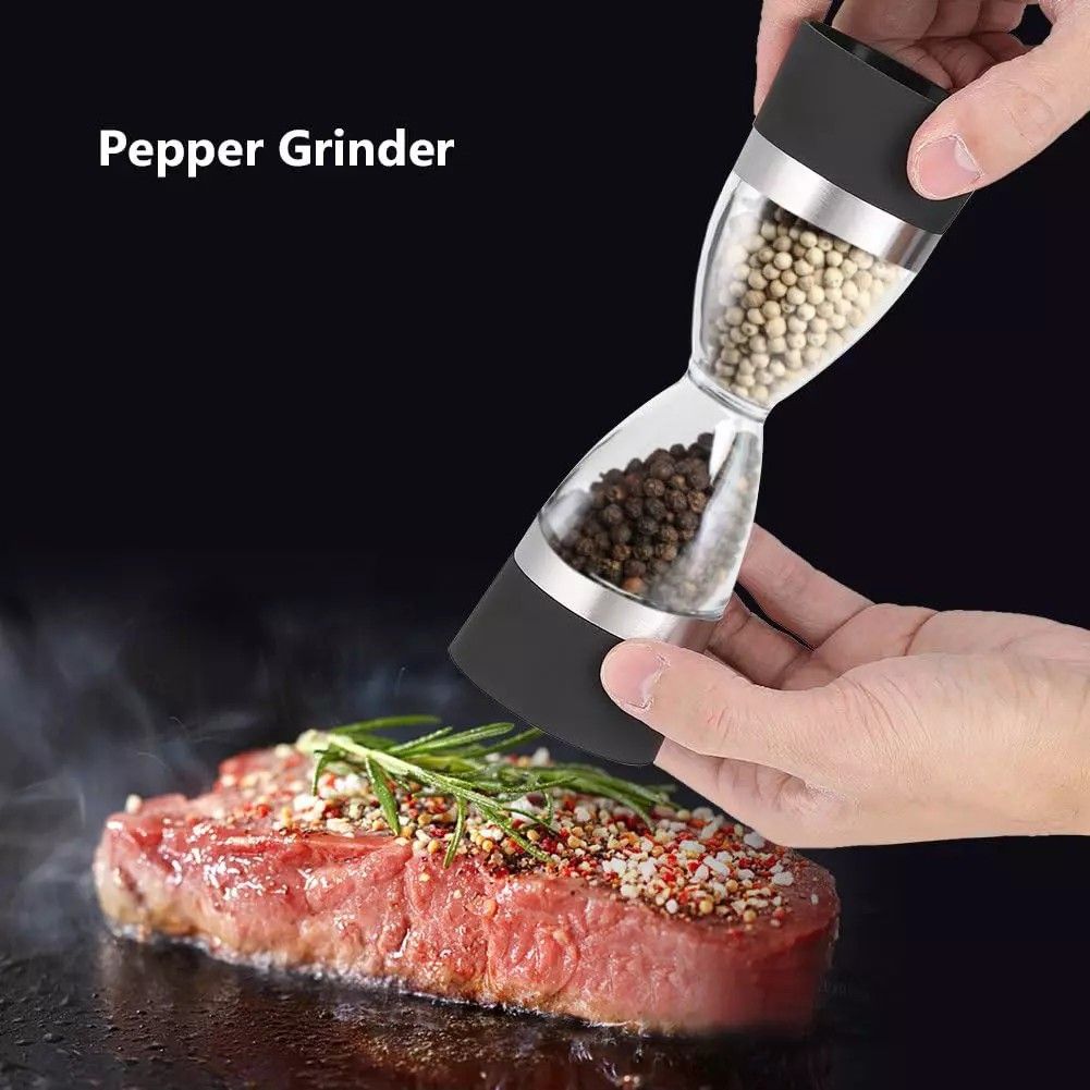hour glass 2 in 1 Dual Salt Pepper Mills,_5