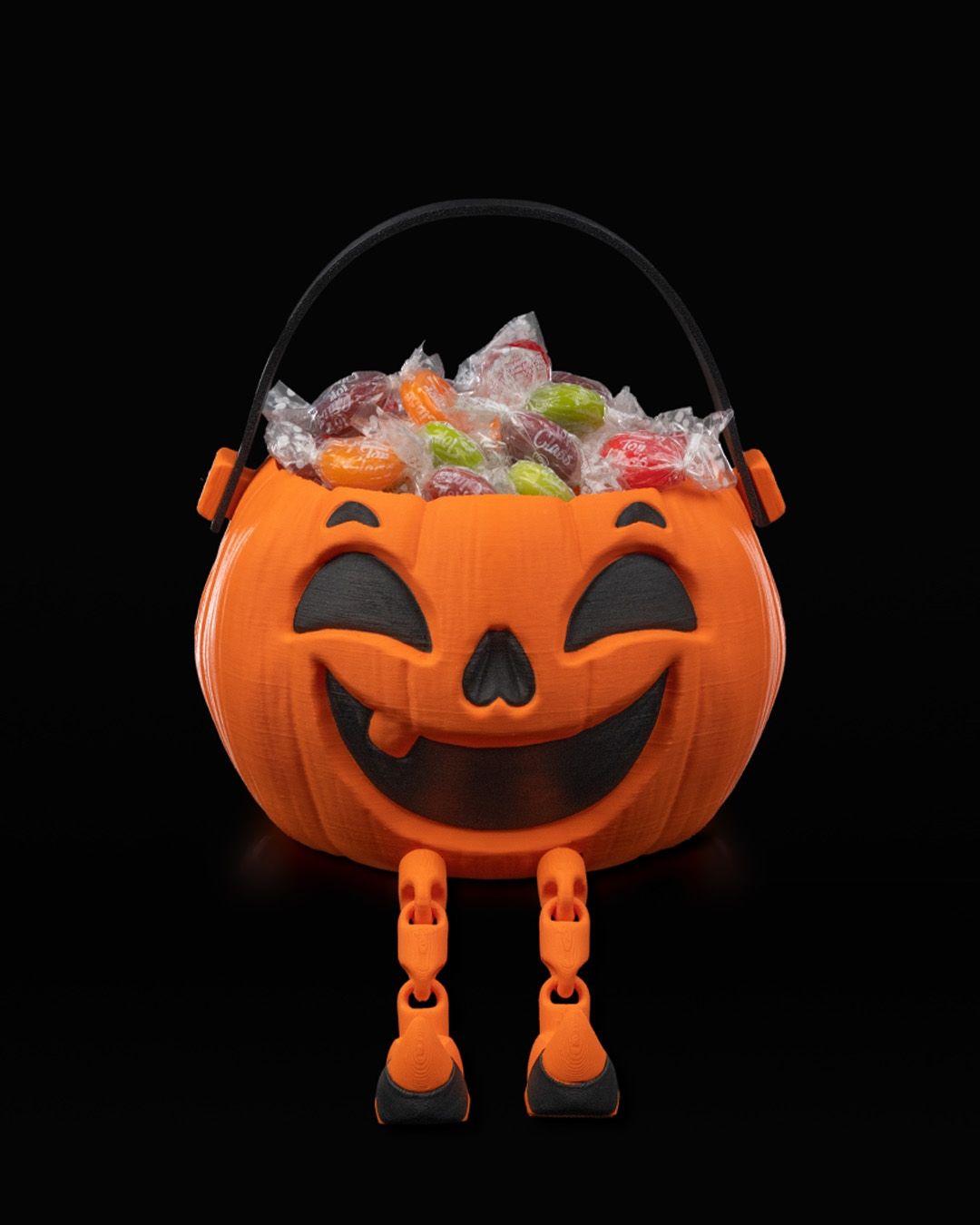 Walkin Pumpkin Candy Holder_0