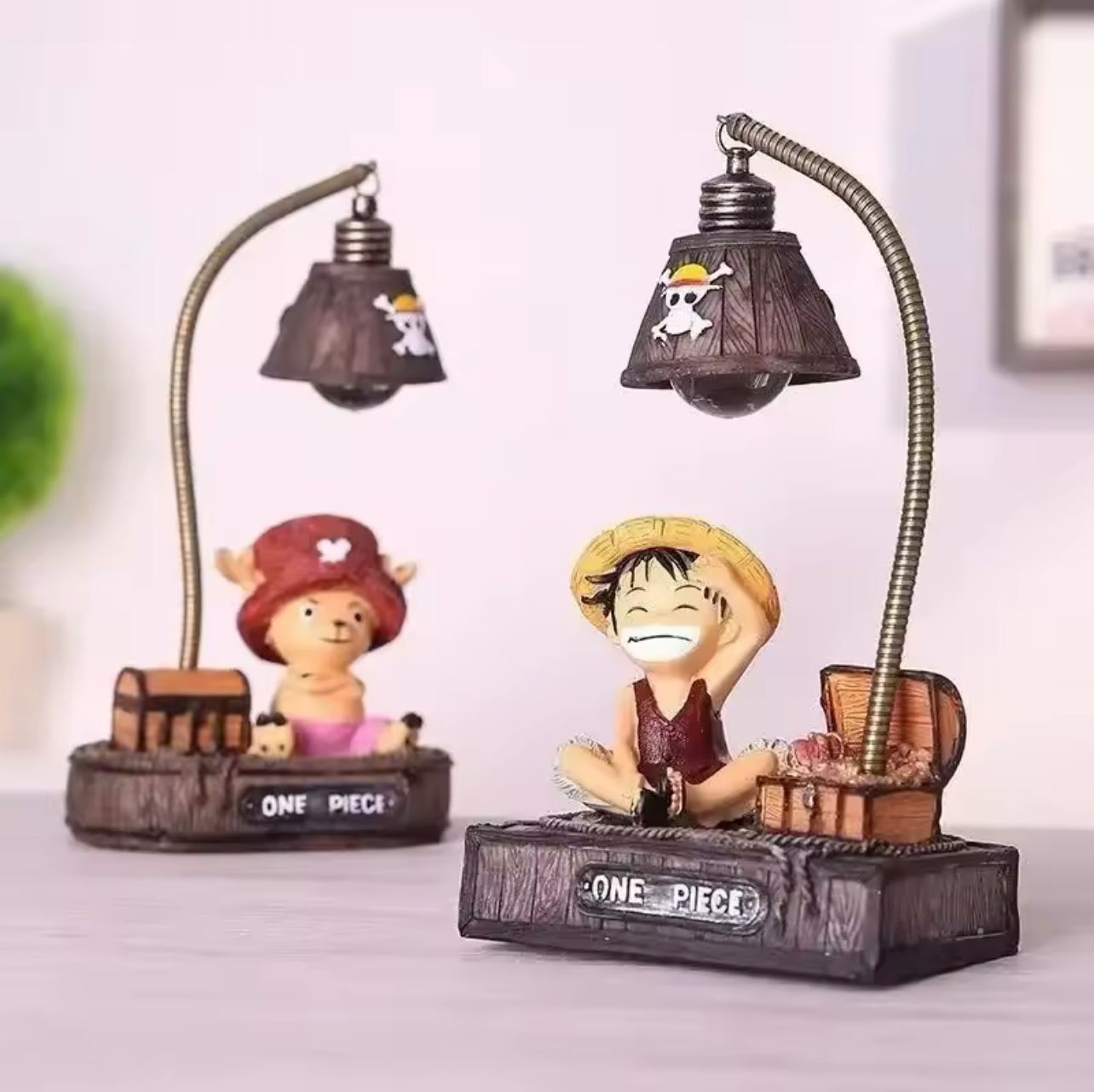 Lampe Veilleuse Luffy – Illuminez vos Nuits avec le Pirate au Chapeau de Paille !_1