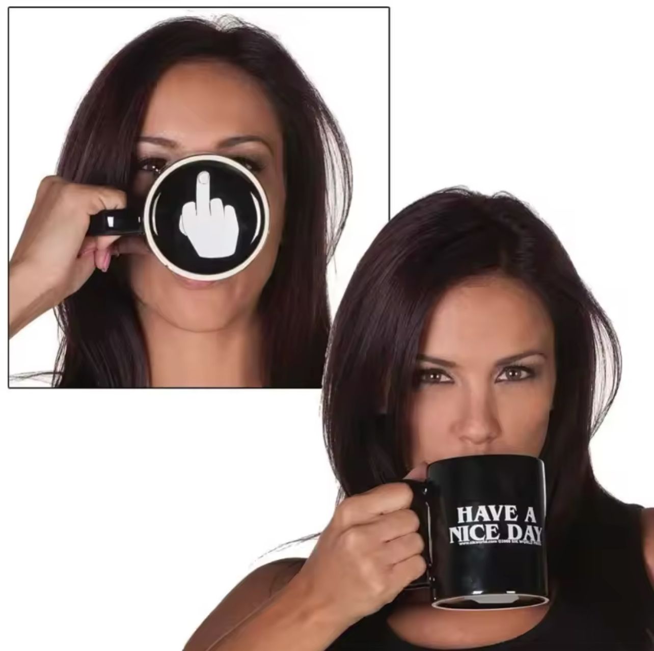 Mug "Have a Nice Day" – Un Message Amusant pour Éclairer Vos Matins !_0