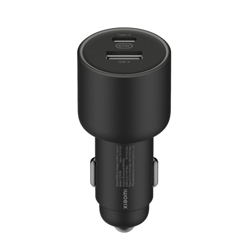 Xiaomi 67W Car Charger USB-A and Type-C_0