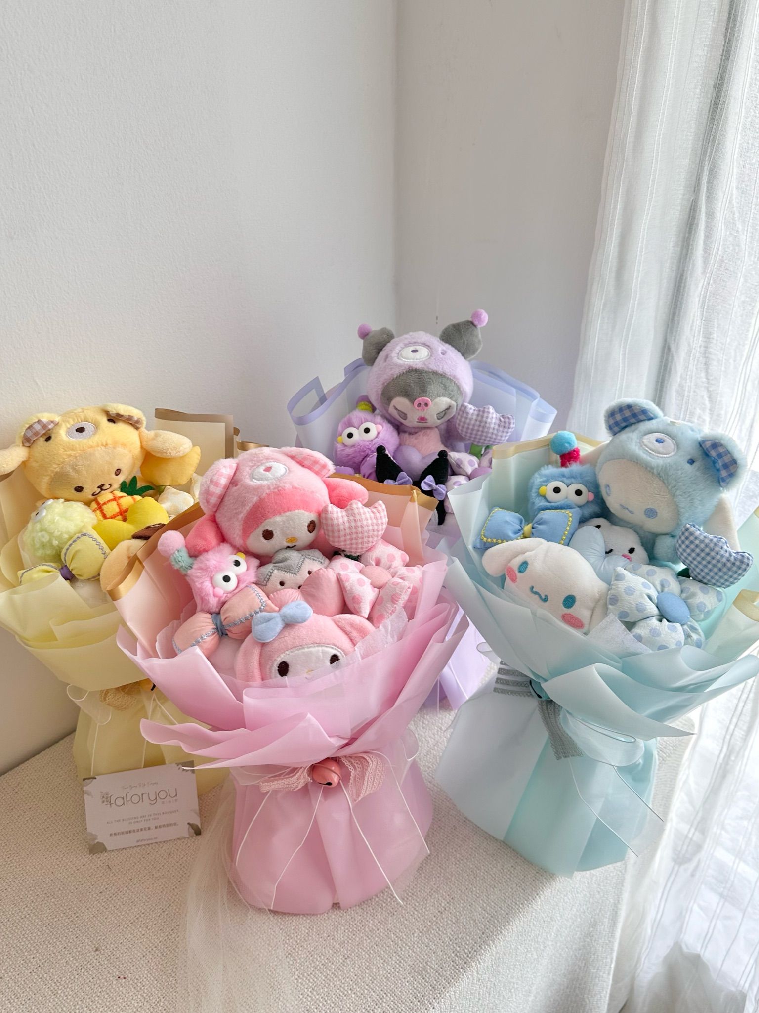 Sanrio Colorful Doll Bouquet _1