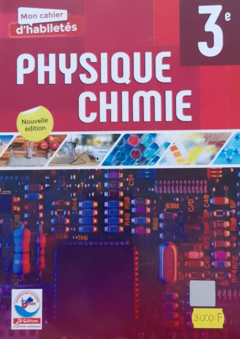 Mon Livre de Physique-Chimie - 3ieme (JD Editions)_0