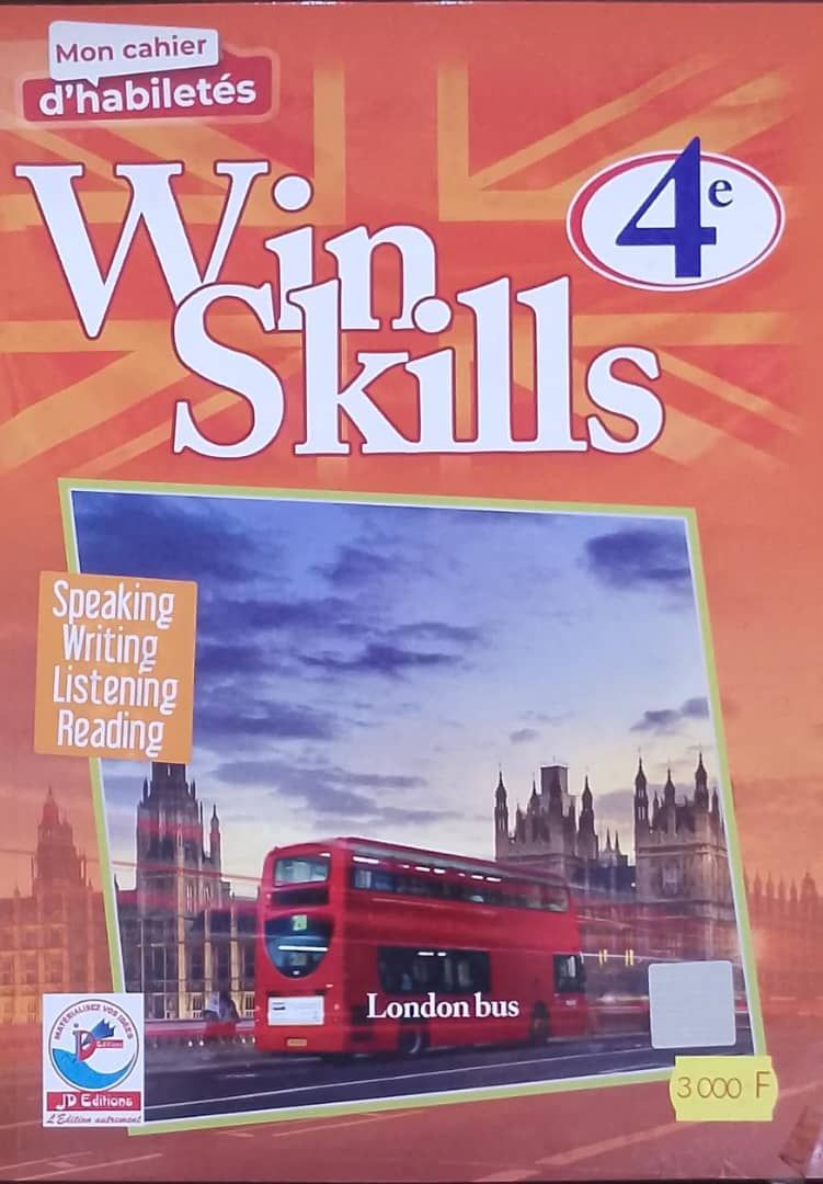 Anglais / Win Skills - 4ieme (JD Editions)_0